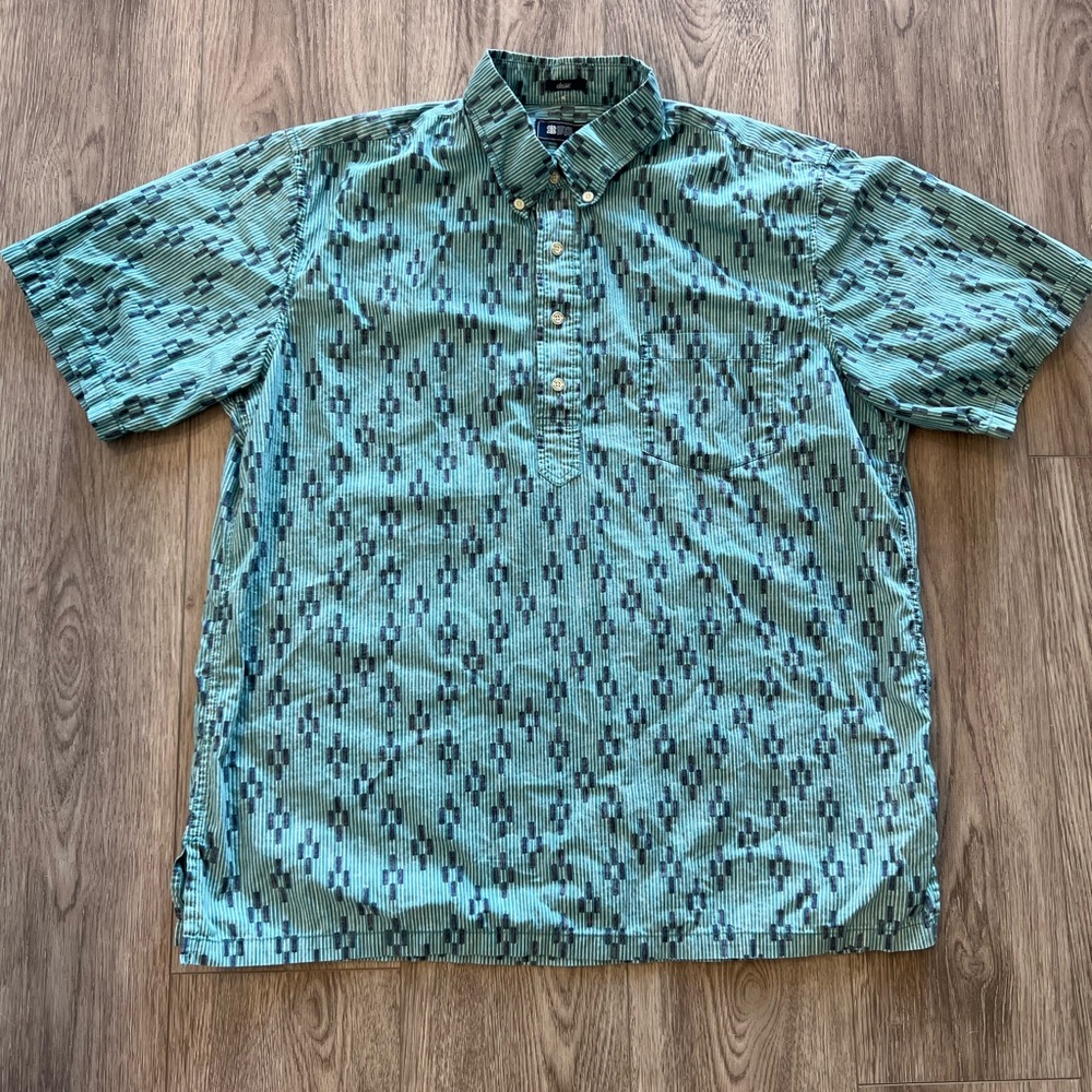Reyn Spooner Large Classic 3/4 Pull Over Hawaiian Aloha